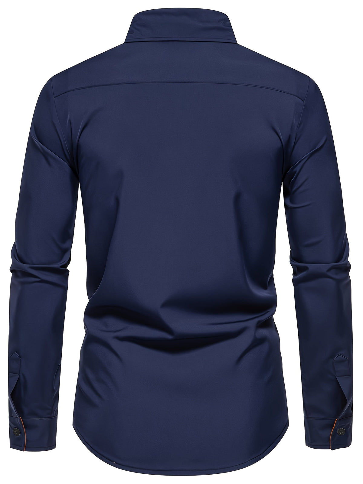 Harlan | Contrast-Trim Overhemd met Knopen