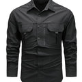 Damon | Robuuste Multi-Pocket Utility Shirt