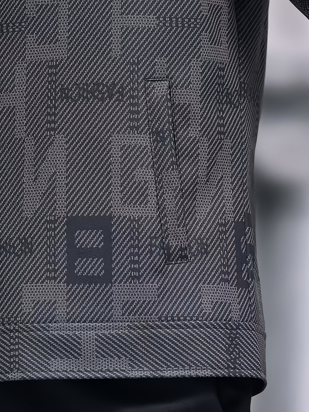 Beckett | Verfijnde Patroon Jacket