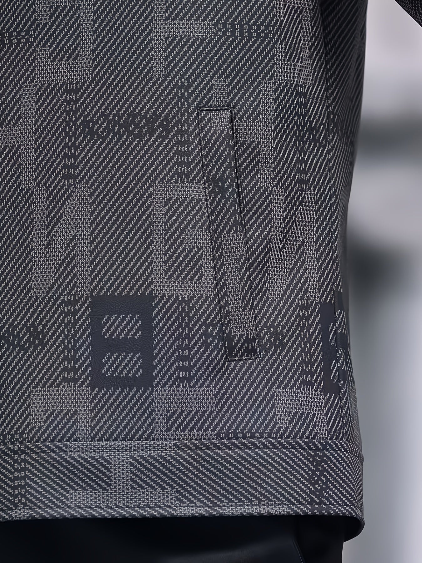 Beckett | Verfijnde Patroon Jacket