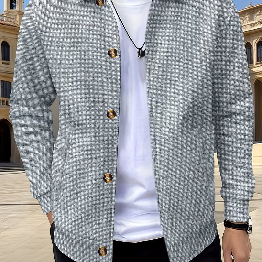 Camden | Textured Button-Up Overshirt