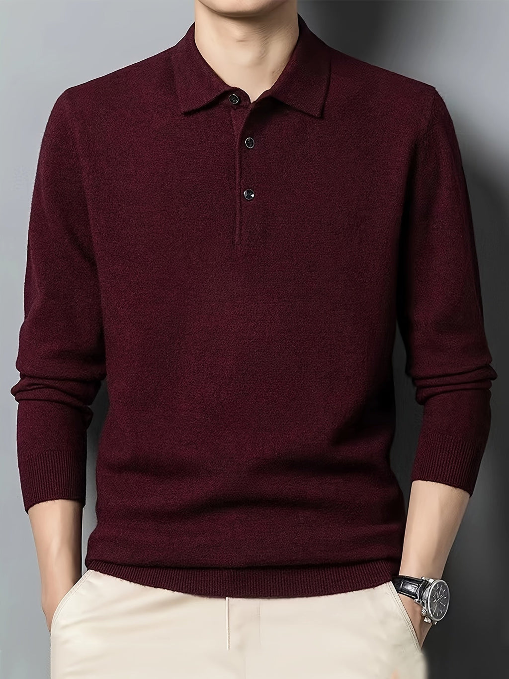 Alistair | Polo Shirt met Knopjeskraag