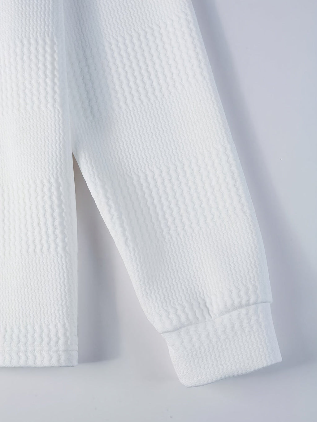 Maxwell | Textured Long Sleeve Polo Shirt