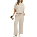 VANESSA | RELAXED RIBBELTOP & BROEKSET