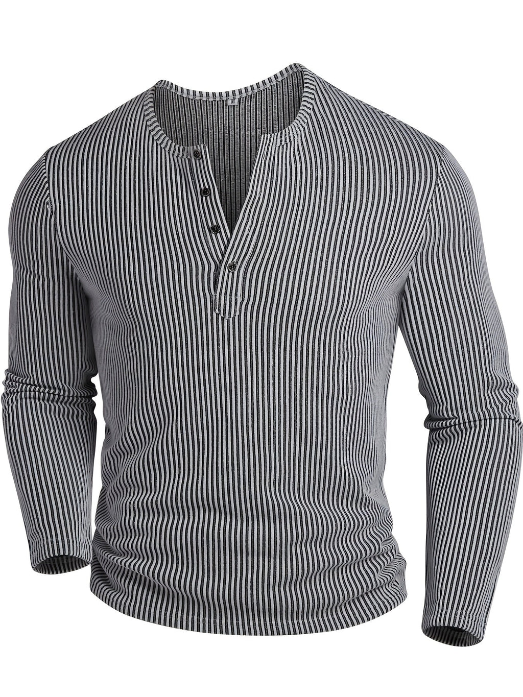 Callahan | Geribbelde Lange Mouwen Henley