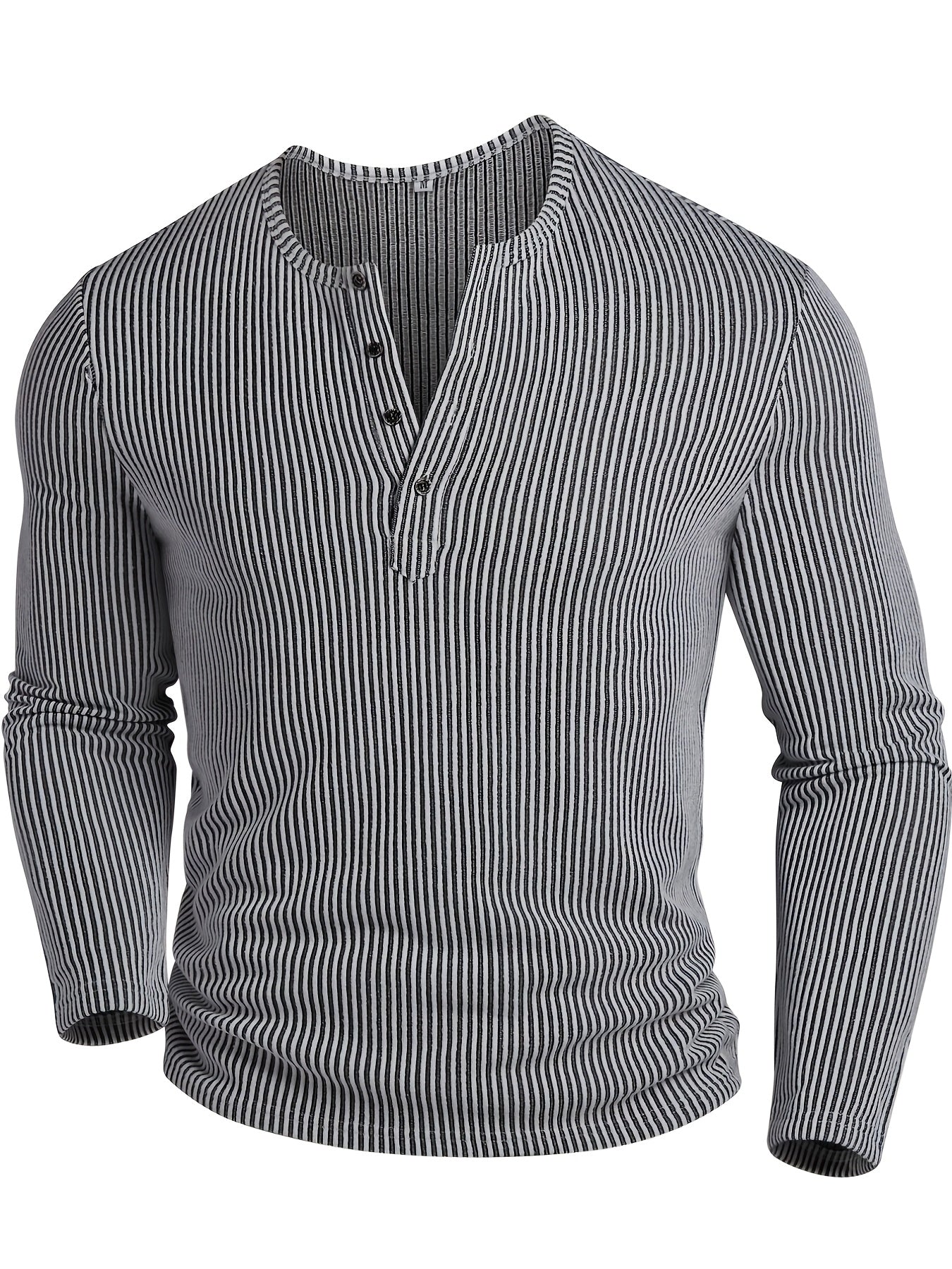 Callahan | Geribbelde Lange Mouwen Henley