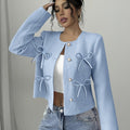 Seraphina | Cropped Jacket met Strikdetail