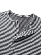 Callahan | Geribbelde Lange Mouwen Henley