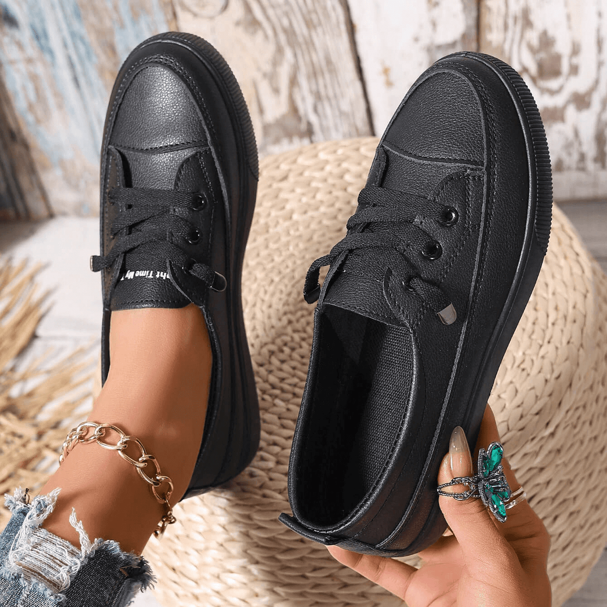 LORNA | ORTHOPEDISCHE WITTE VETERSCHOENEN