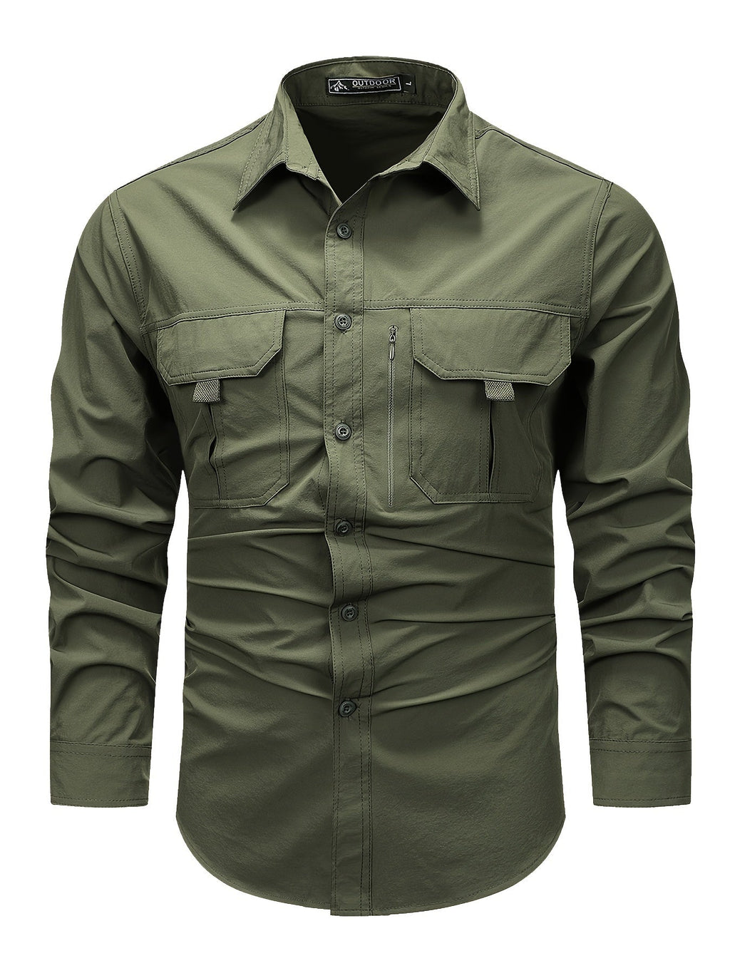 Damon | Robuuste Multi-Pocket Utility Shirt