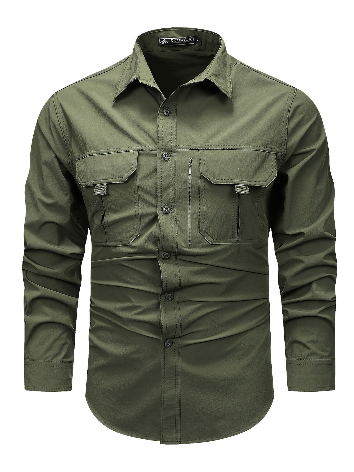 Damon | Robuuste Multi-Pocket Utility Shirt