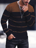 Bennington | Klassieke Gestreepte Crewneck Trui