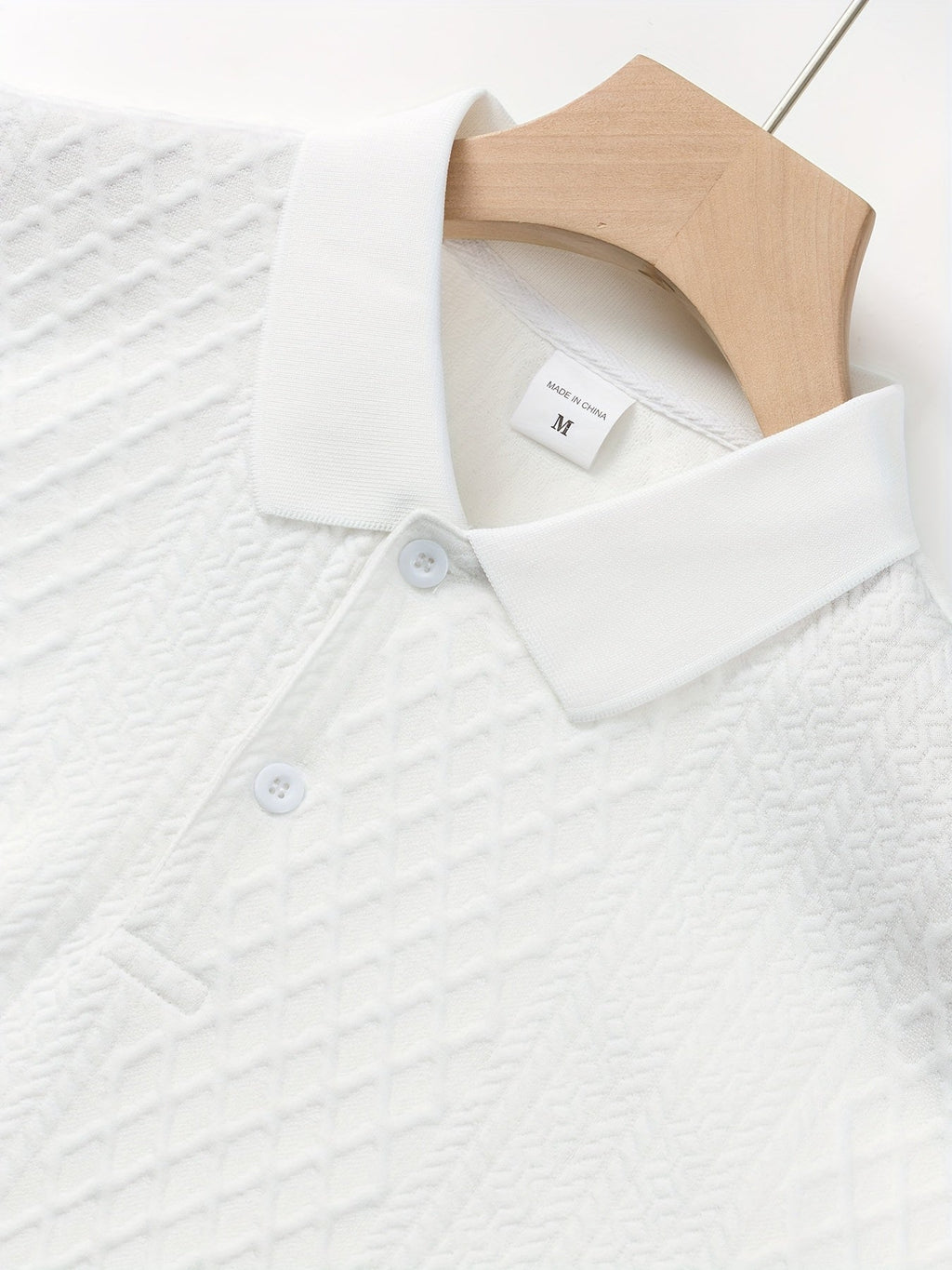 Sawyer | Textured Knit Polo Shirt