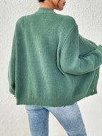 Winifred | Ontspannen Knopen-Voorkant Cardigan