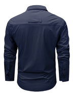 Damon | Robuuste Multi-Pocket Utility Shirt