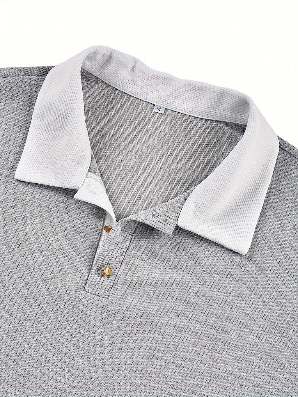 Donovan | Textured Longsleeve Polo Shirt