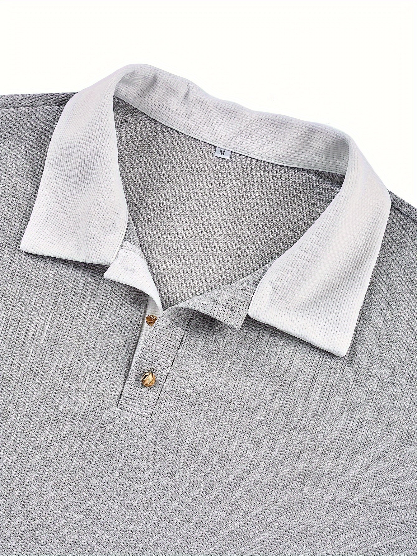 Donovan | Textured Longsleeve Polo Shirt