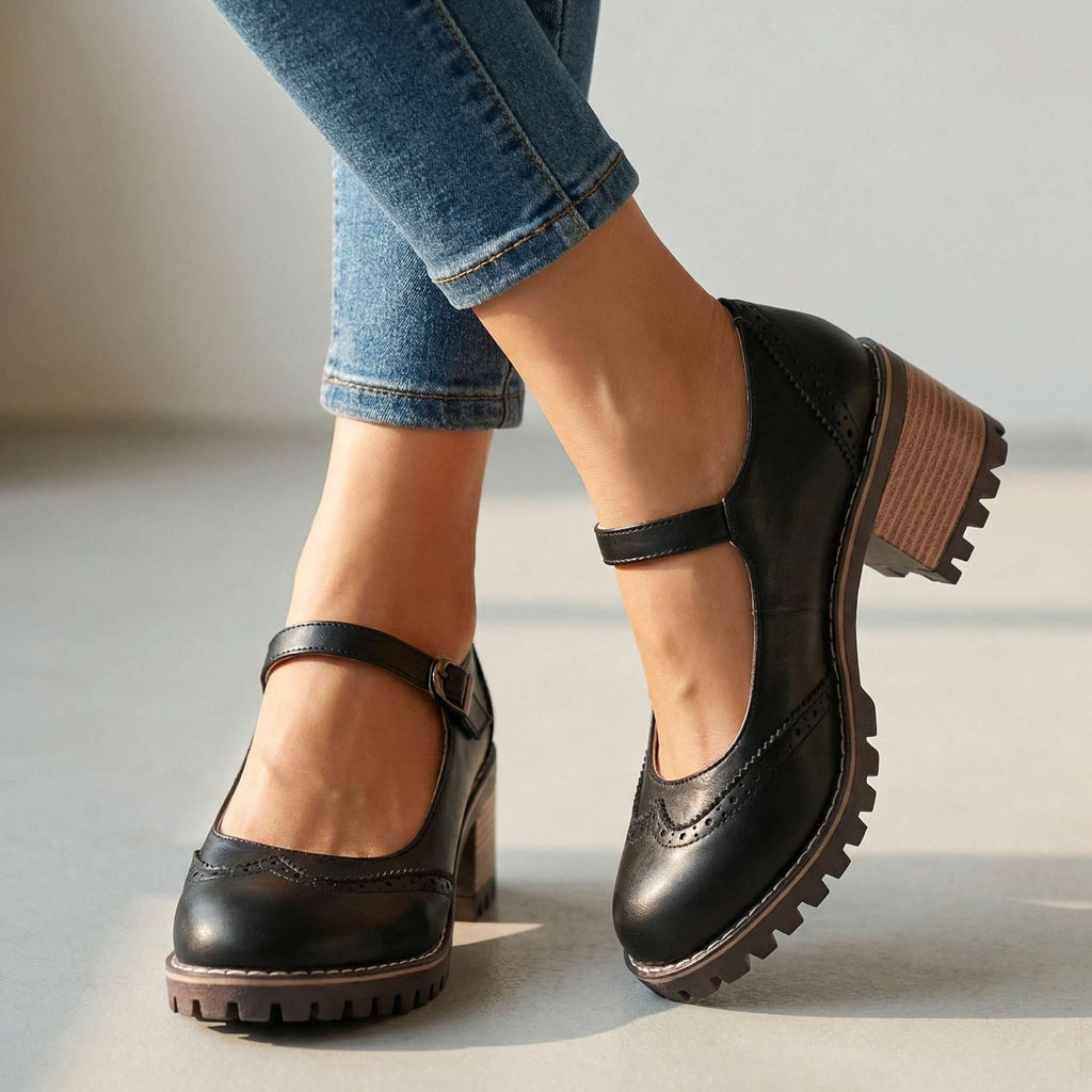 Colette | Vintage-geïnspireerde Mary Jane Hakken