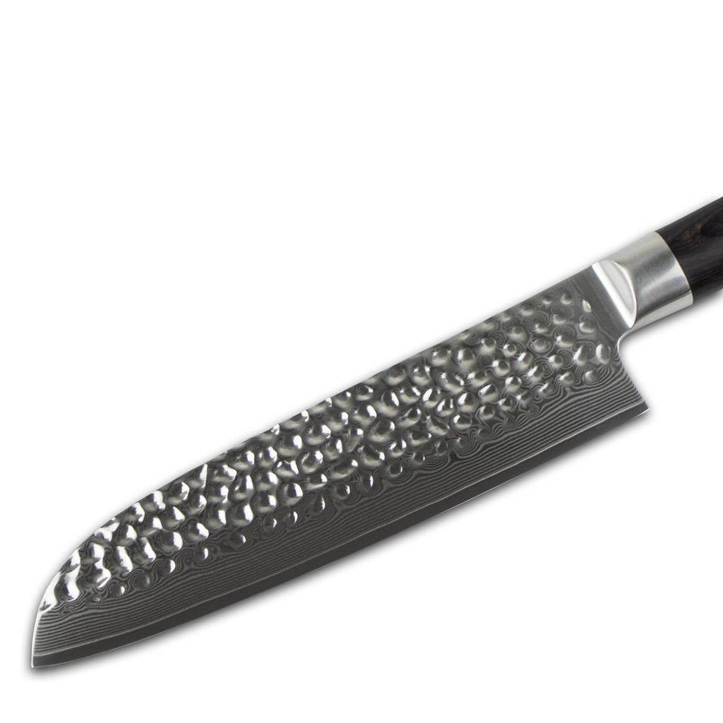 Japans gehamerd santokumes – 18 cm precisiemes