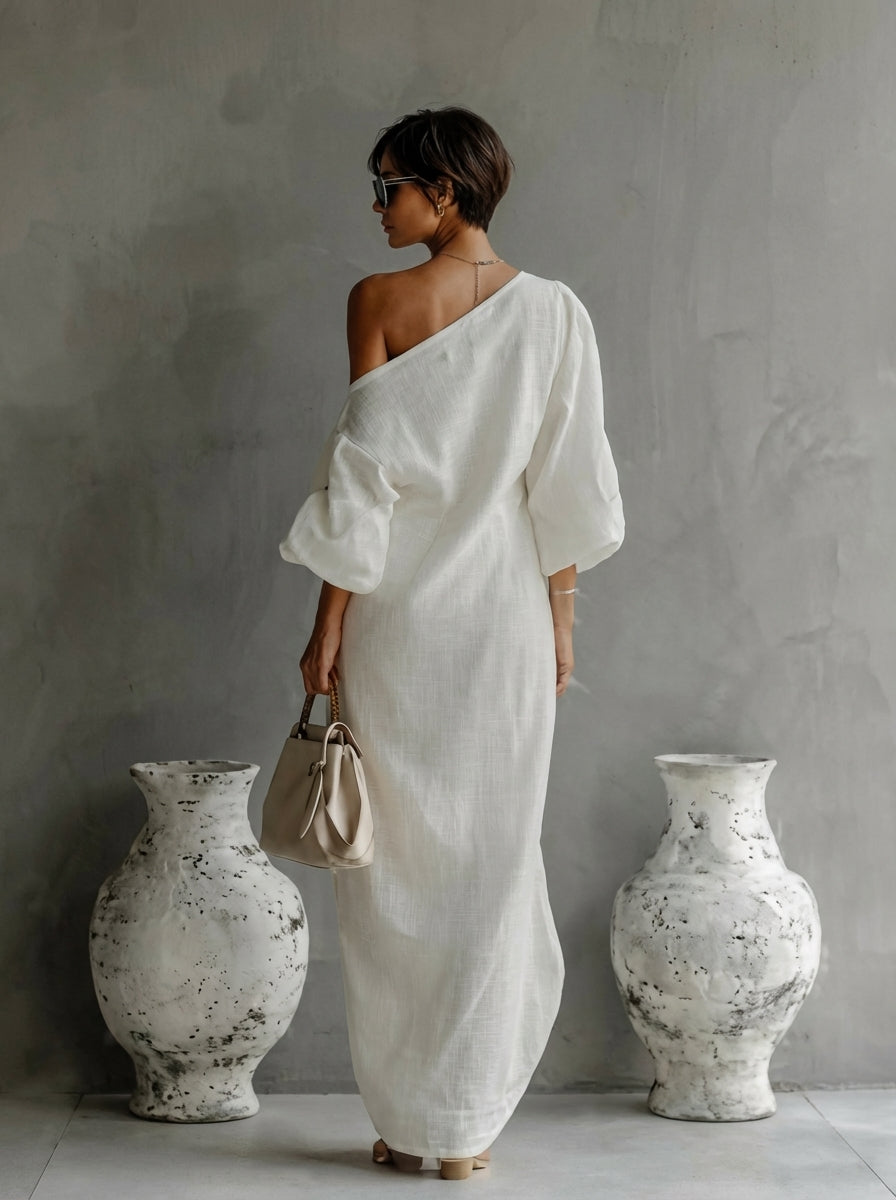Nelle™ Elegante Maxi Jurk