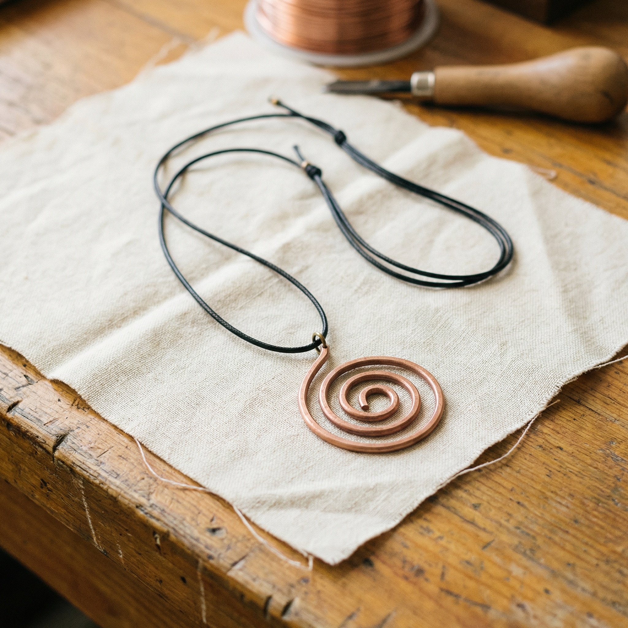 Vera's Mesa Koperen Ketting