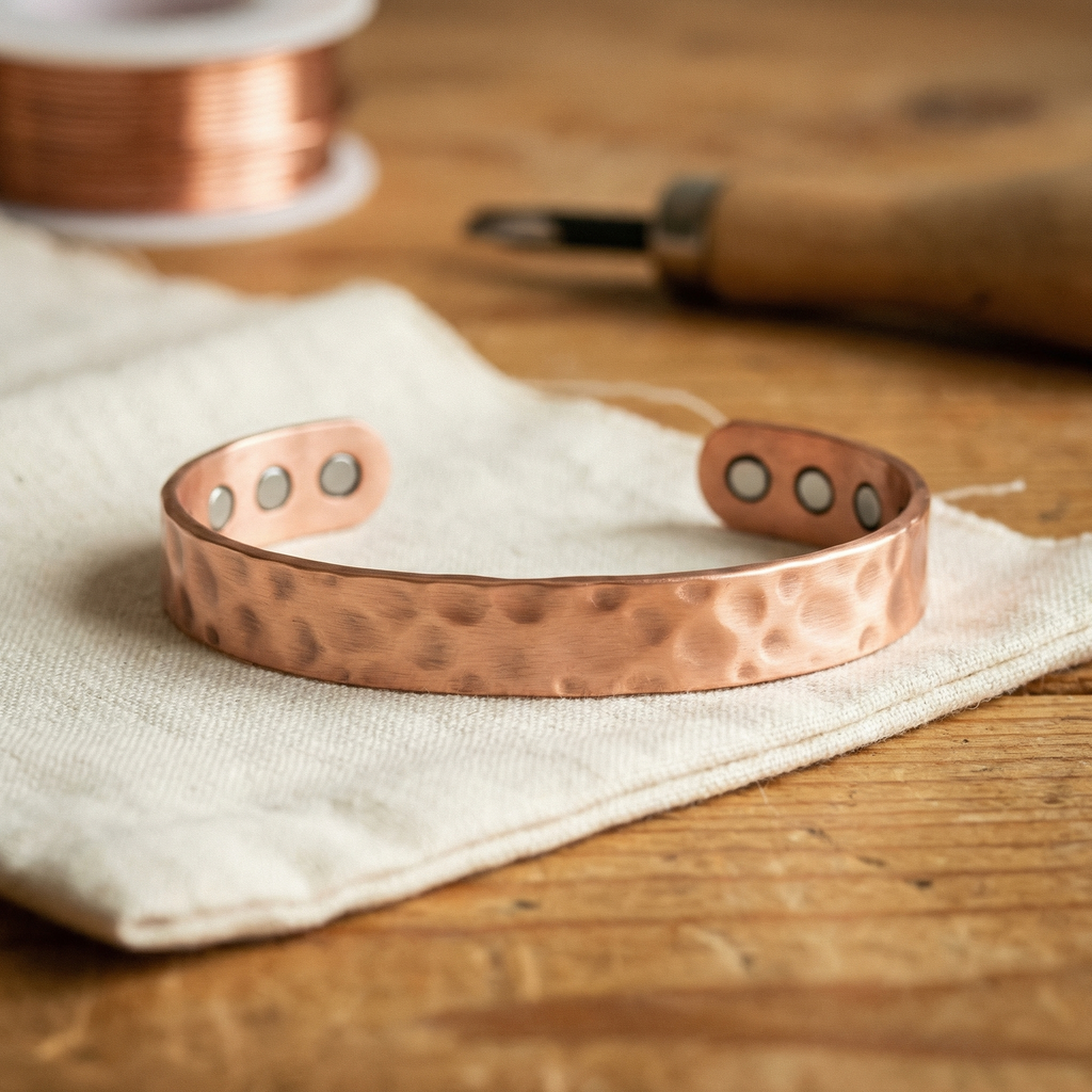 Vera's Lodestone Koperen Armband