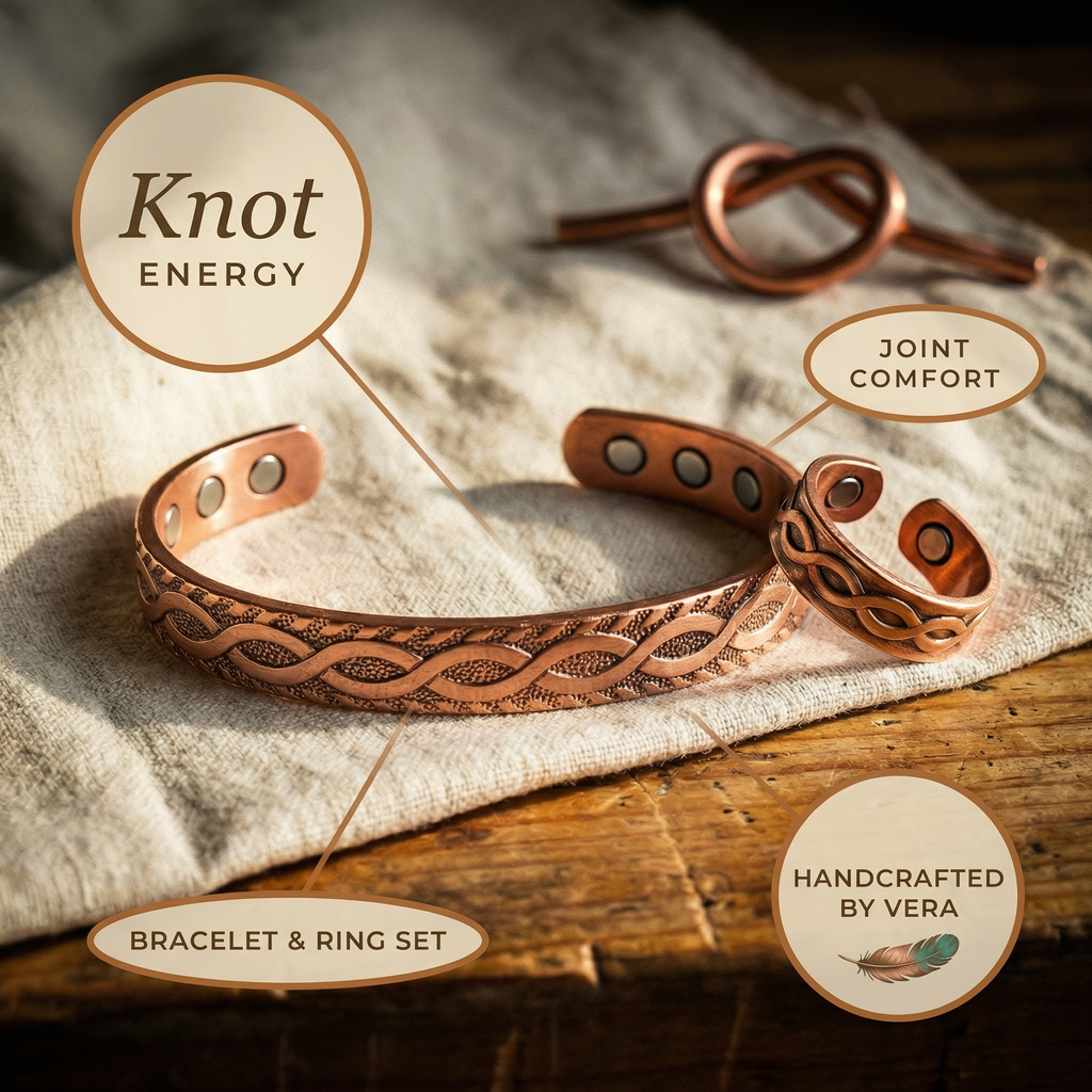 Vera's Knoop Koper Set
