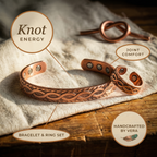 Vera's Knoop Koper Set