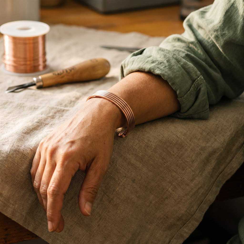 Vera's Ridge Koperen Armband