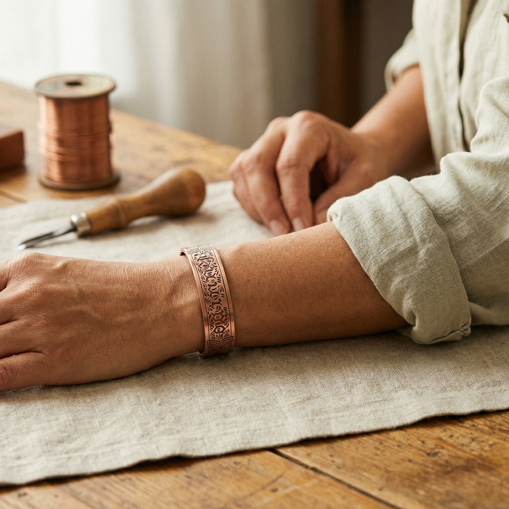 Vera's Drift Koperen Armband