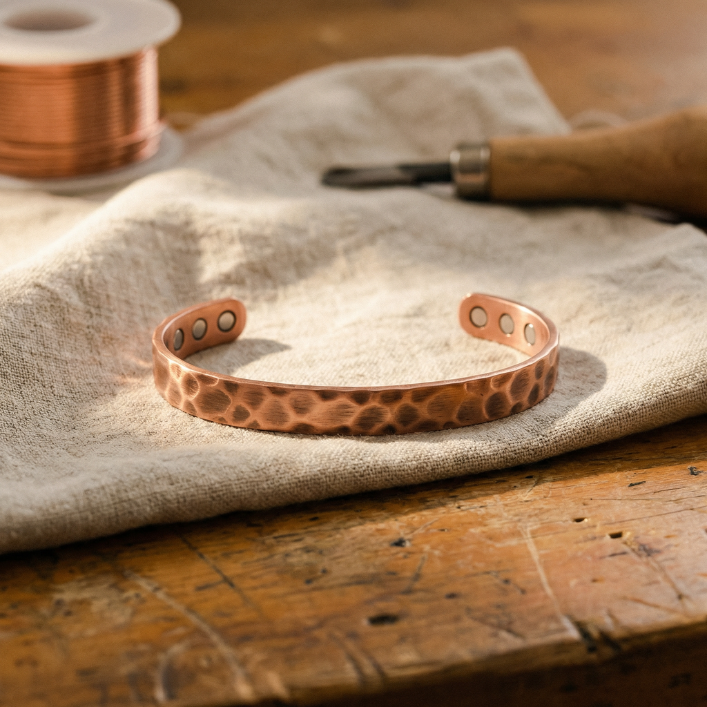 Vera's Furrow Koperen Armband