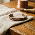 Vera's Koperen Armband met Wijnstok