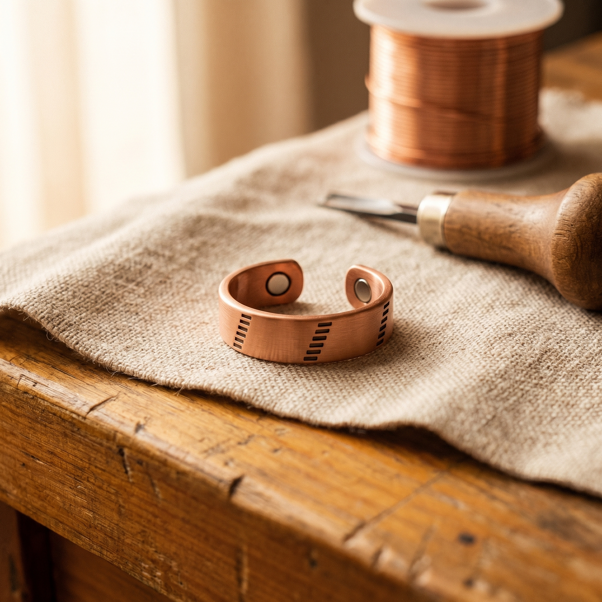 Vera's Hearth Koperen Ring