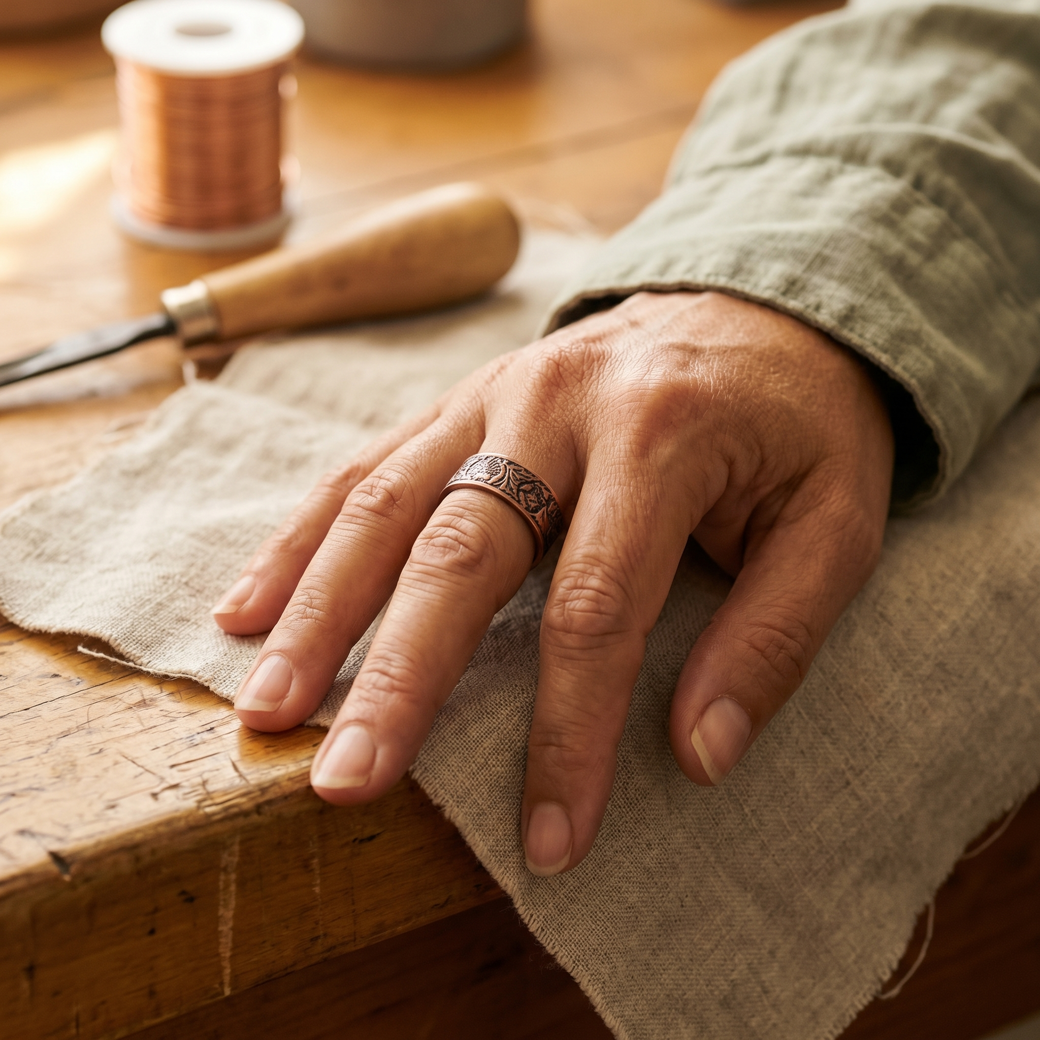 Vera's Bole Koperen Ring