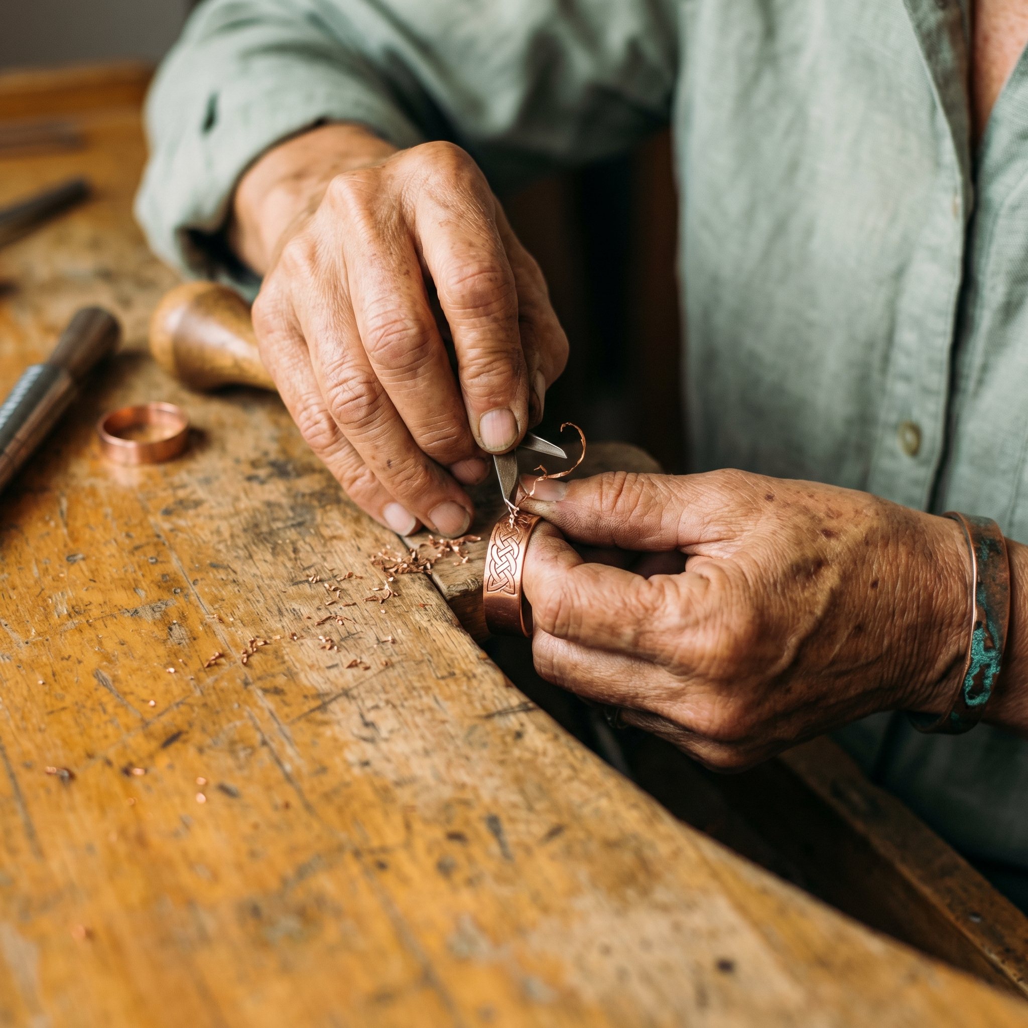 Vera's Fen Koperen Ring