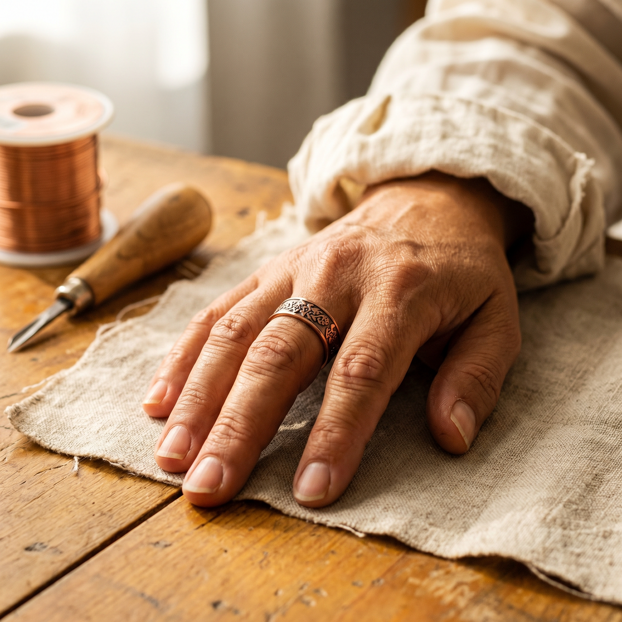 Vera's Clag Koperen Ring