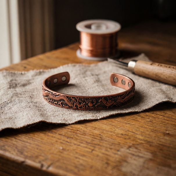 Vera's Loam Koperen Armband