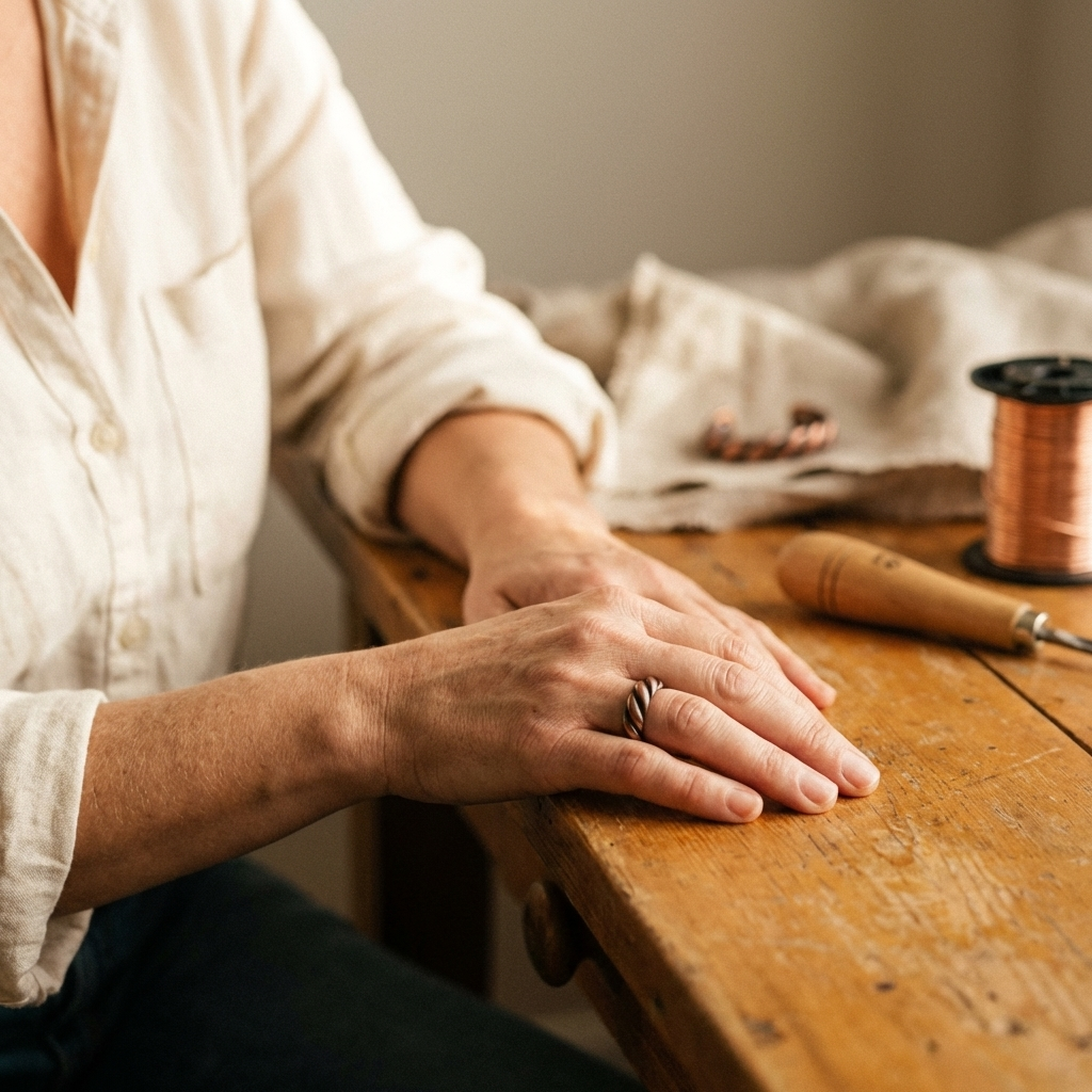 Vera's Tine Koperen Ring