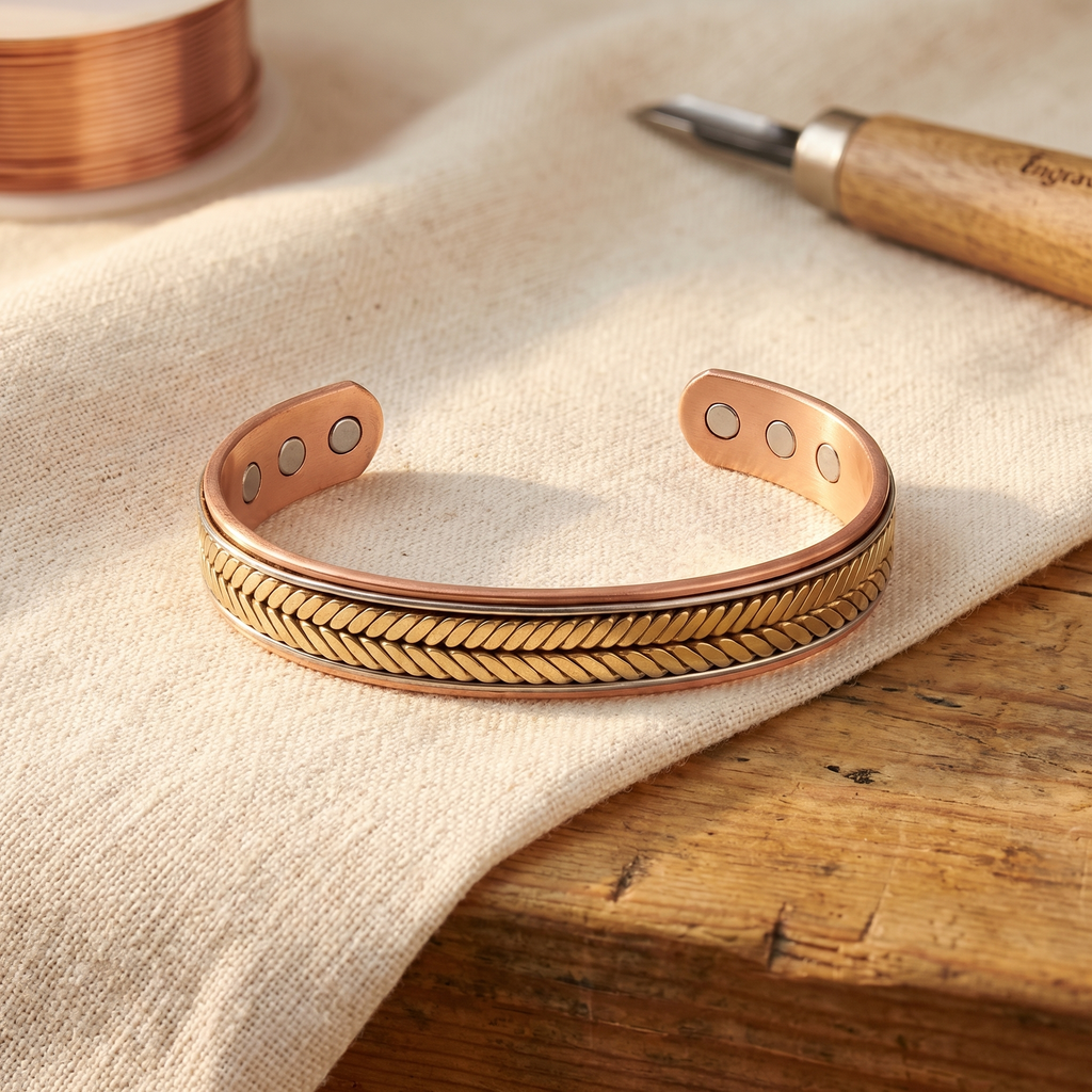 Vera's Oogst Koper Armband