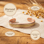 Vera's Oogst Koper Armband