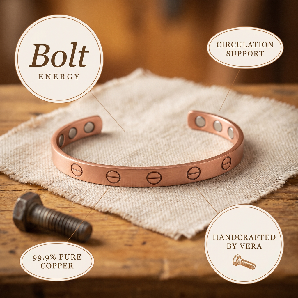 Vera's Bolt Koperen Armband