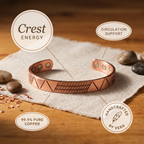 Vera's Crest Koperen Armband