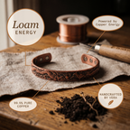 Vera's Loam Koperen Armband