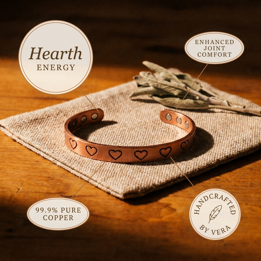 Vera's Hearth Koperen Armband