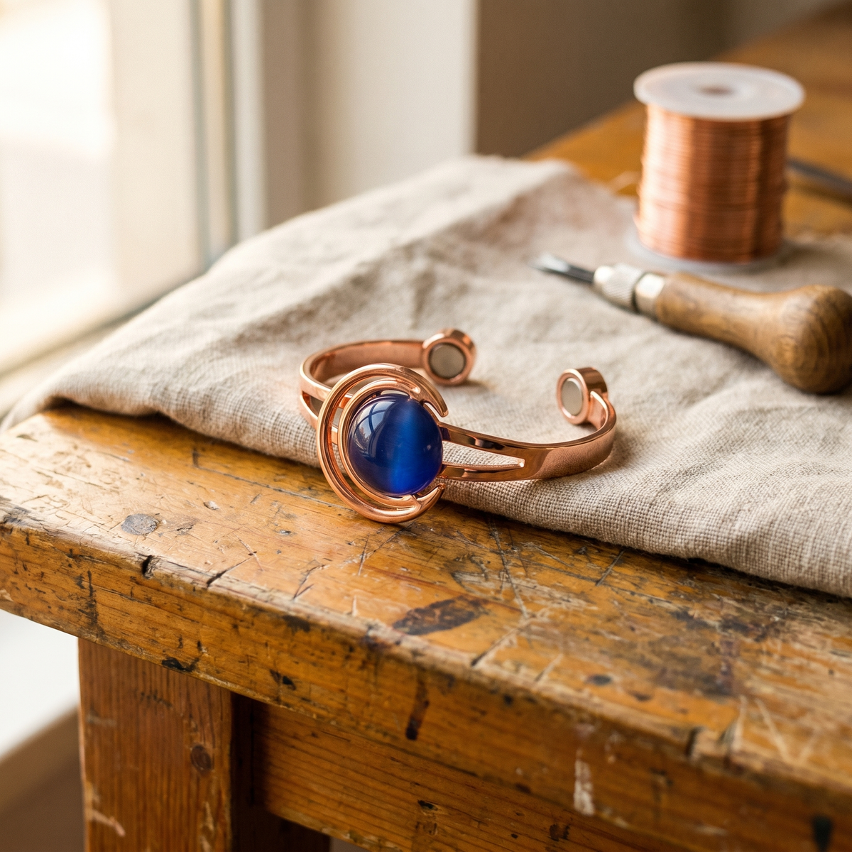 Vera's Sphere Koper Armband