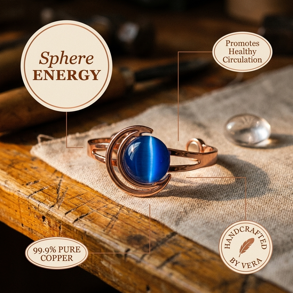 Vera's Sphere Koper Armband
