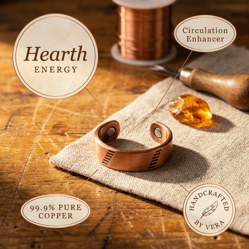 Vera's Hearth Koperen Ring