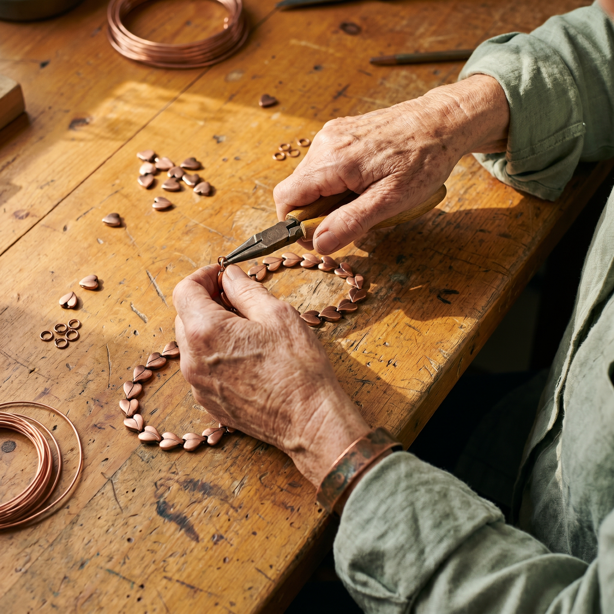 Vera's Briar Koperen Ketting