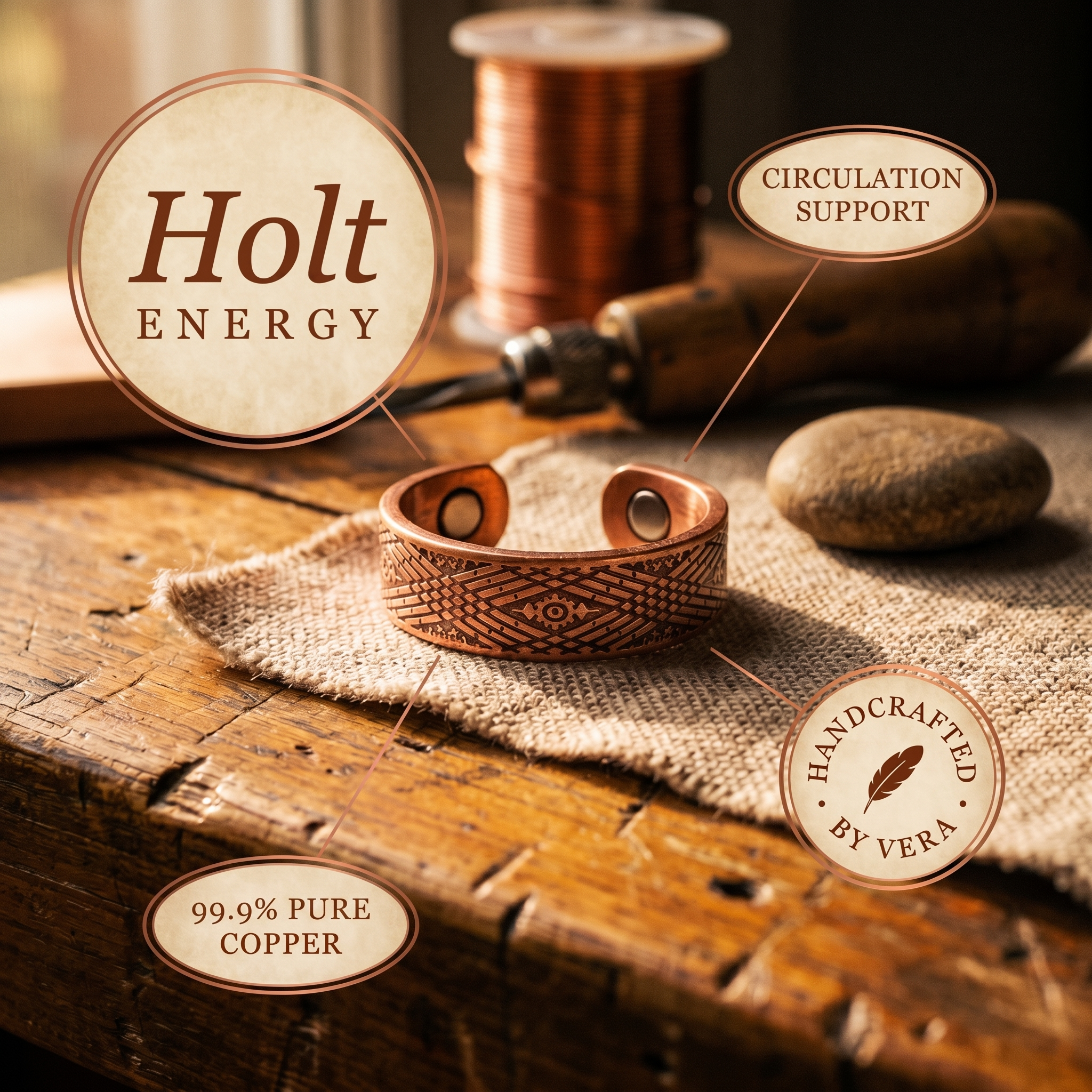 Vera's Holt Koperen Ring