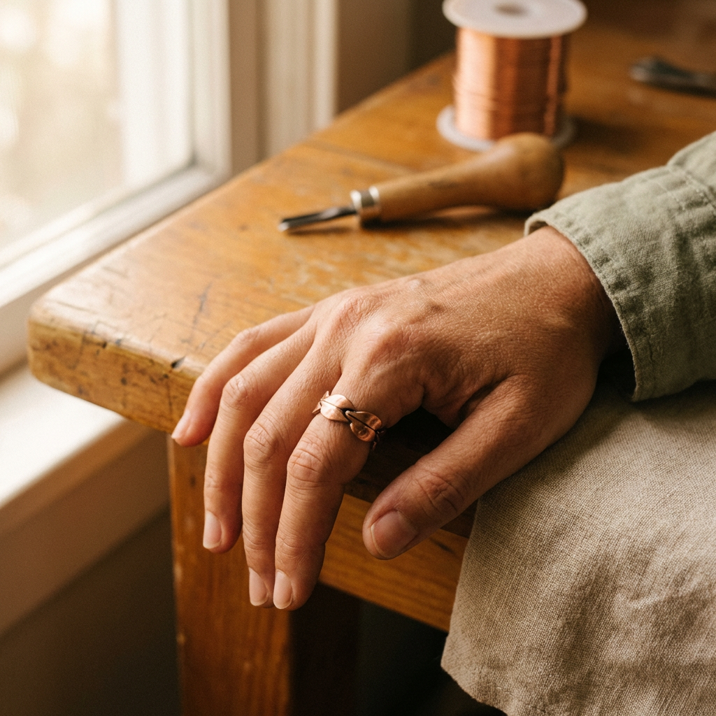 Vera's Bind Koper Ring
